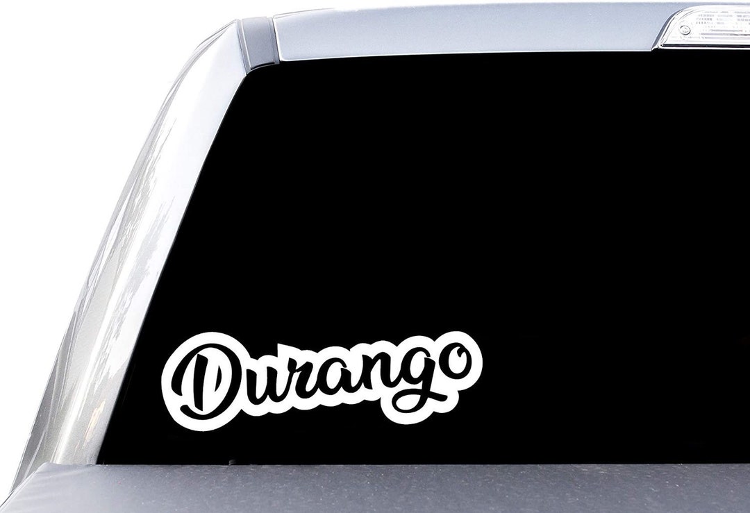 Durango Mexico State Outdoor Window Decal Sticker, Laptop Sticker Car ...