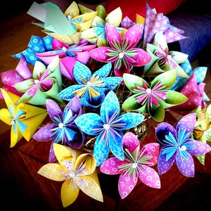 Origami flower (or bouquet)