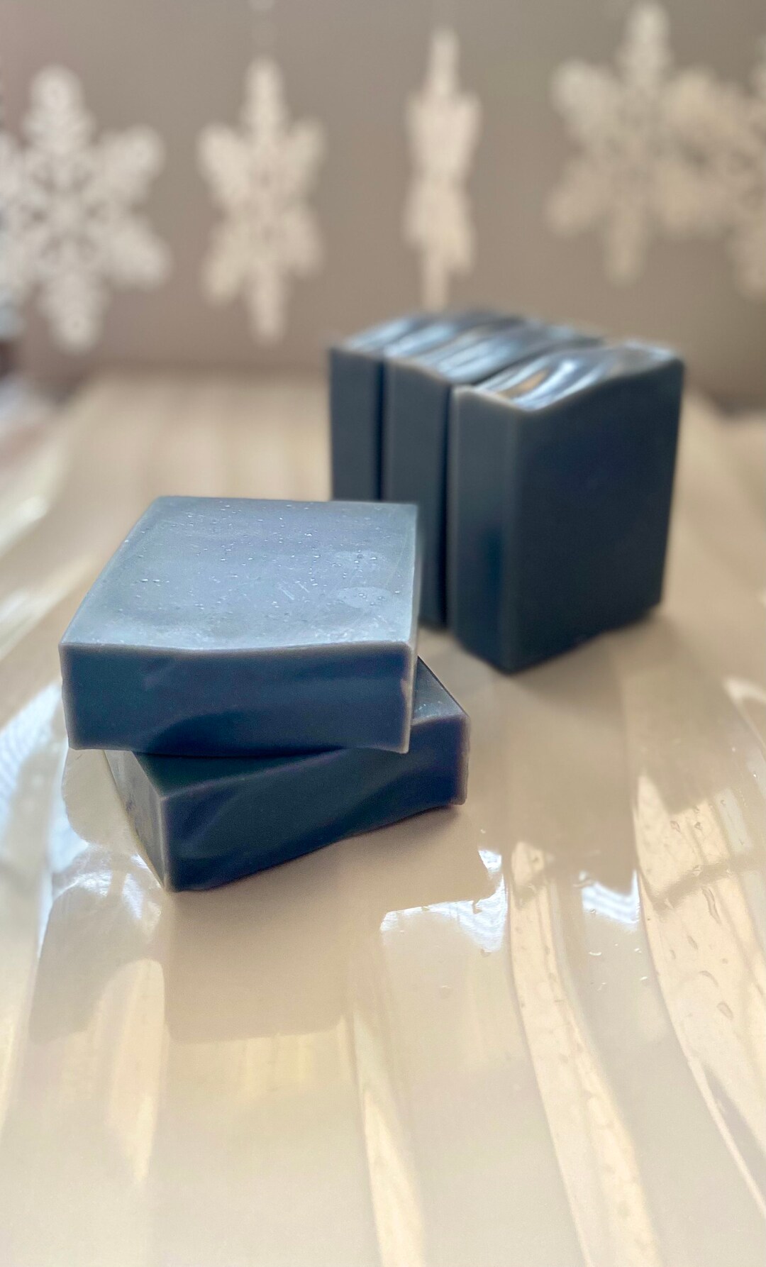 Frosted Juniper Bar Soap Juniper Berry Winter Pine Citrus Cedar