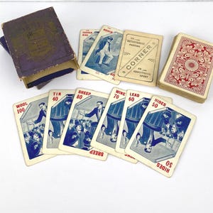 Vintage Corner Australian 1940’s Card Game (see description) - Vintage Games