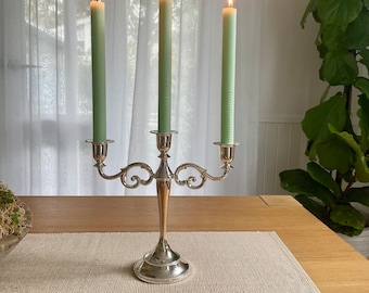 Vintage Silver Plated Candelabra - Made in England