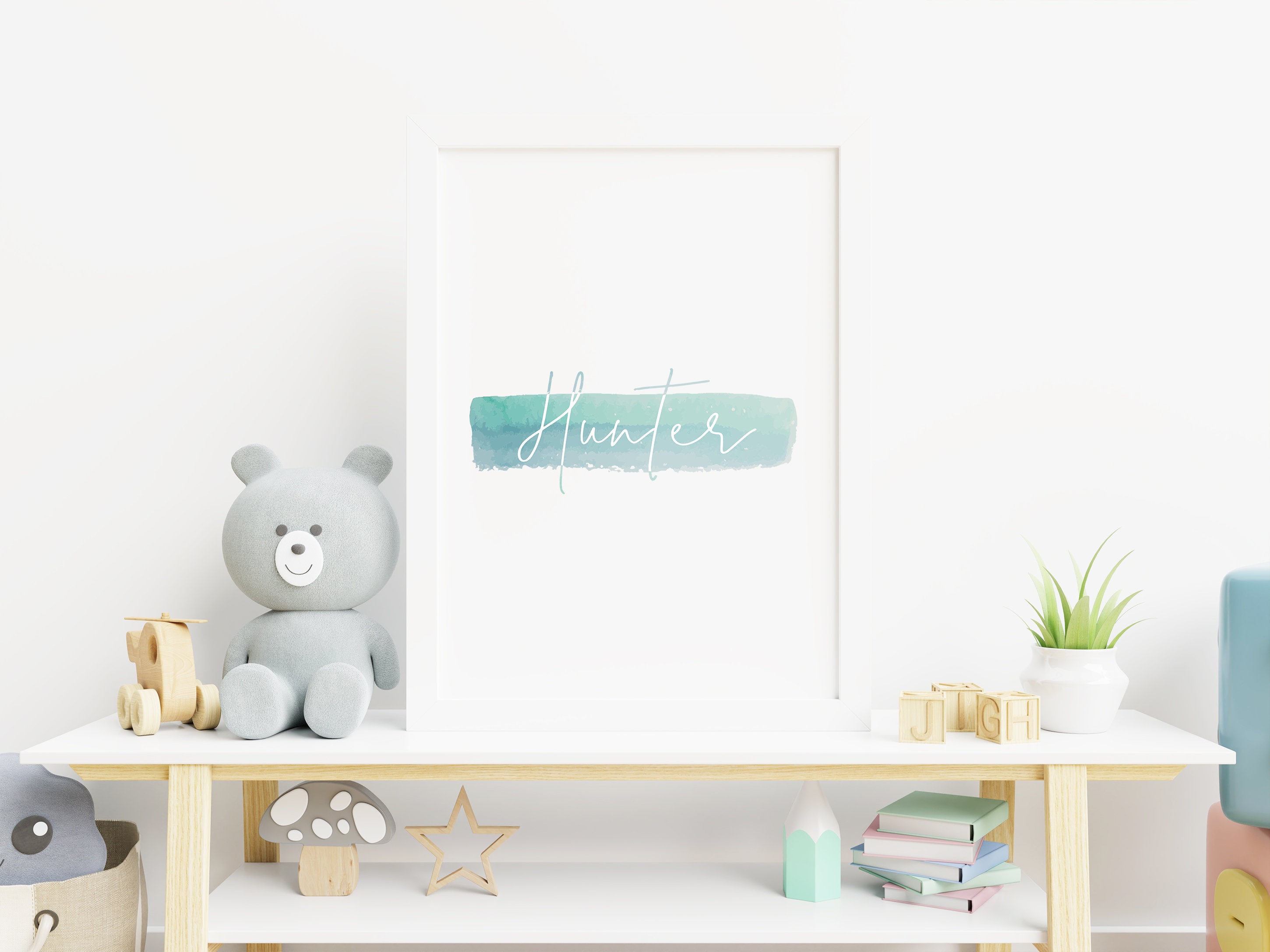 Custom Personalized Kids Name Printable Wall Art Name Print Custom ...