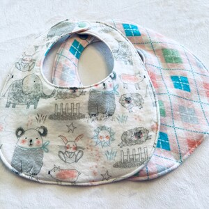 Pajama Animals Baby Bib