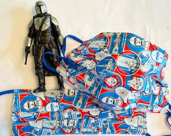 Máscara azul de Star Wars