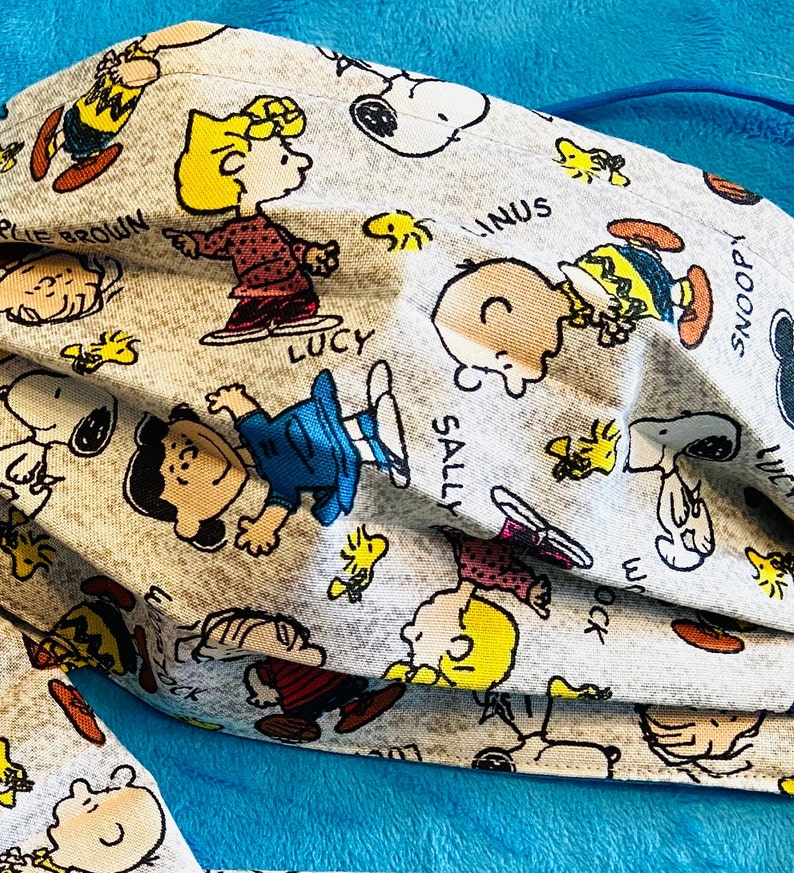 Peanuts Linus Mask Peanuts Gang Character Mask - Etsy