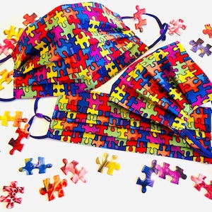Autism Awareness face mask