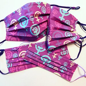 Women’s Rights Symbol, adult mask