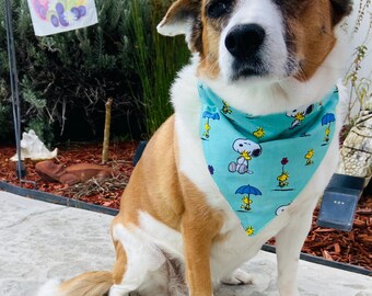 Spring Snoopy Dog Bandana