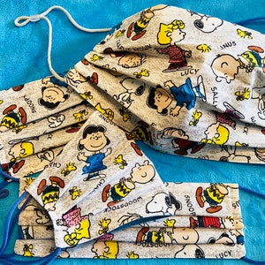 Peanuts Gang Character mask