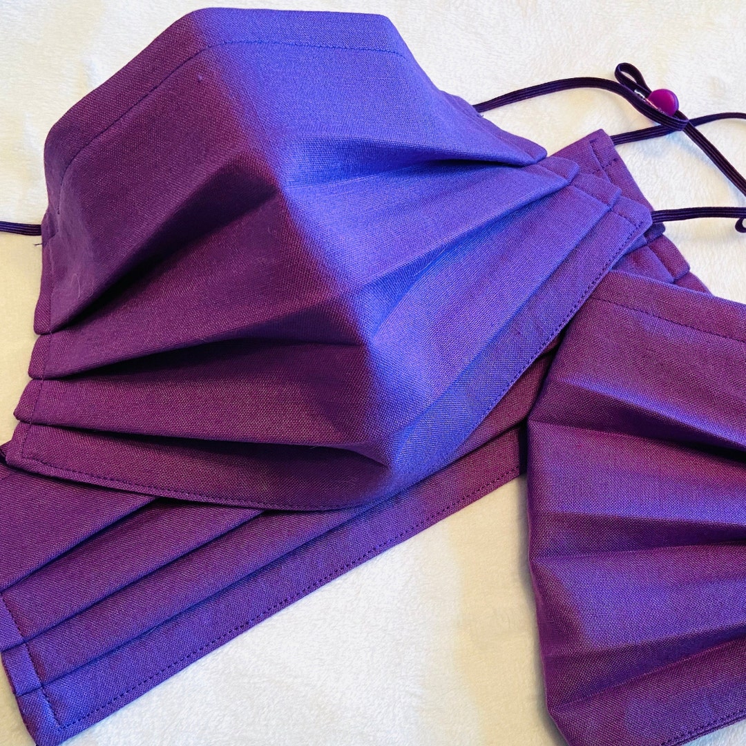 Purple Face Mask Etsy