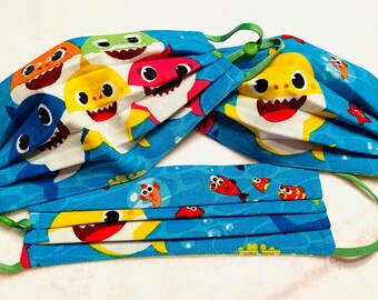 Baby Shark Family Kids Mask