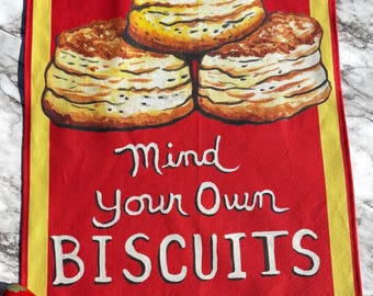 Linge de cuisine Mind Your Own Biscuits