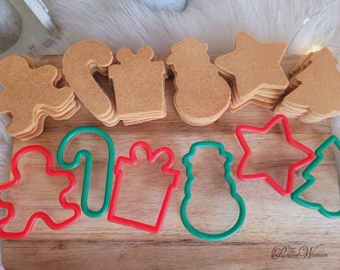 Undecorated Christmas Sugar Cookies 3 DOZEN Christmas Party Kids