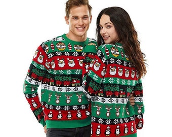 Couples Christmas Sweaters Etsy Canada Couples Christmas Sweaters Etsy Canada