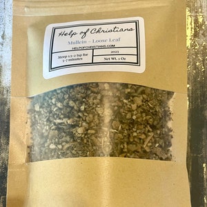 Mullein | Gordolobo 1 oz Loose Leaf Tea
