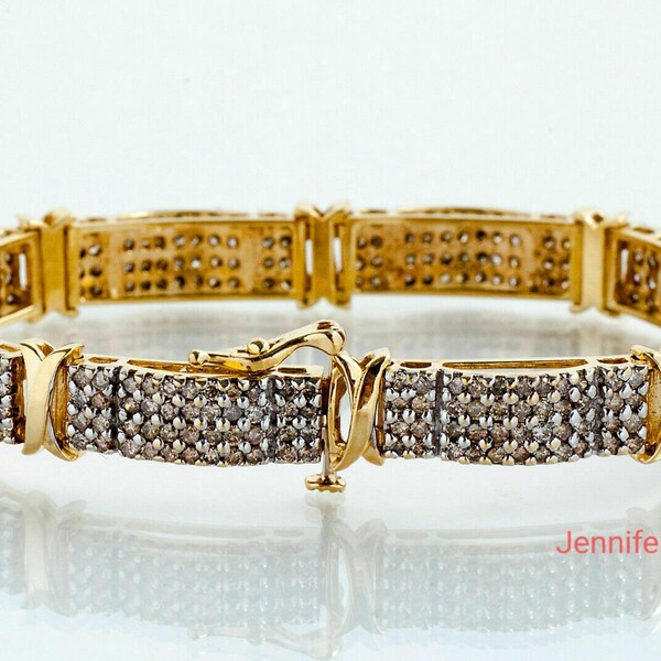 Diamond Bracelet Etsy