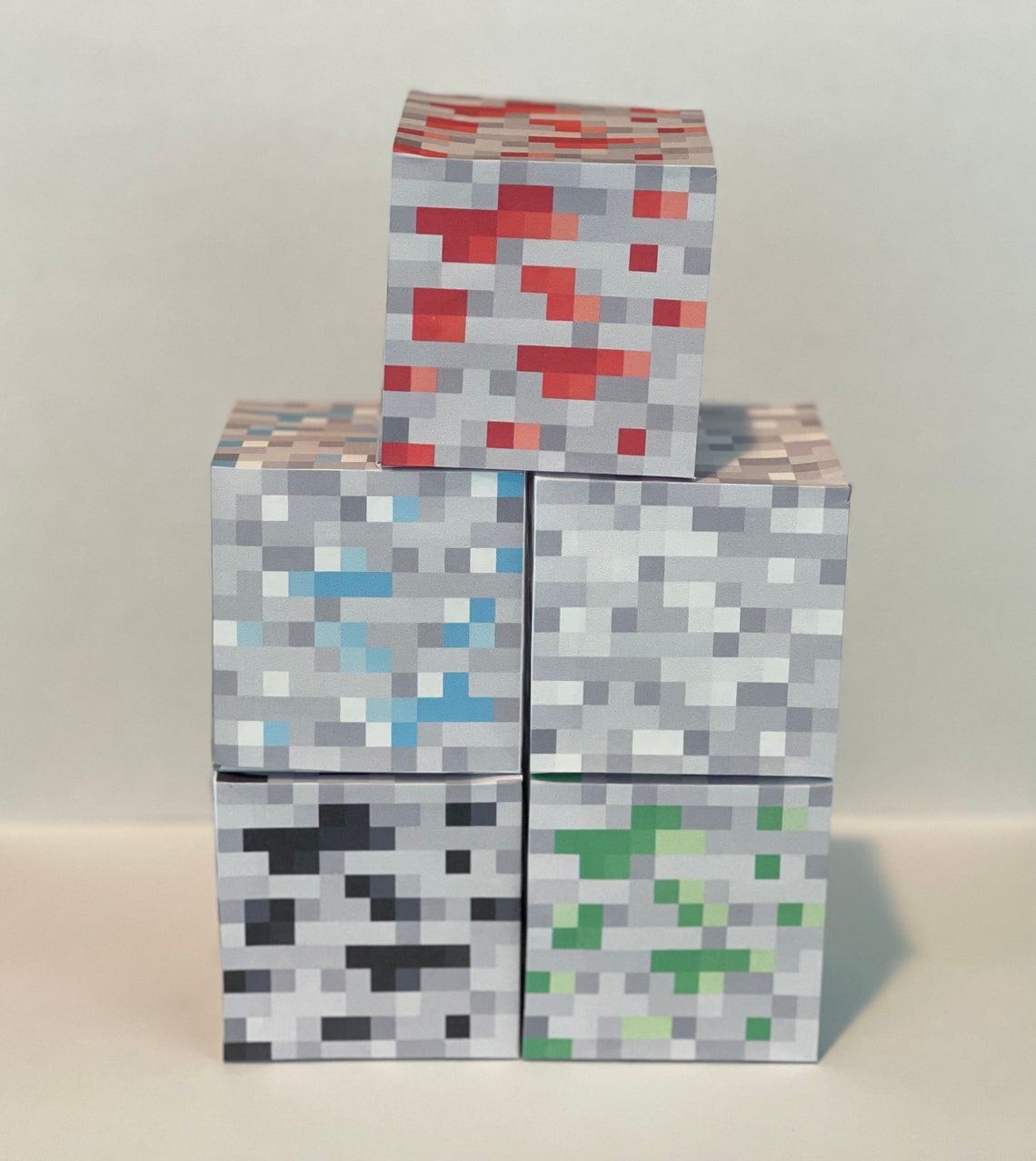 3D Minecraft Blocks Instant Download Full Set - Etsy
