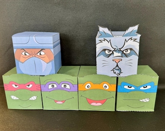 3D TNMT Blocks - Instant Download