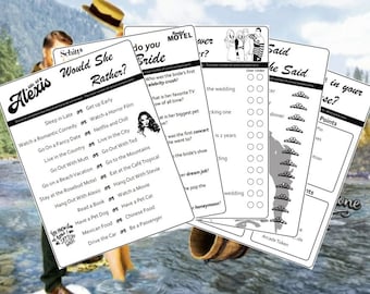 Schitt's Creek Bridal Shower Game Bundle