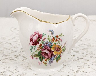 Vintage Ridgway Potteries Royal Adderley Floral Creamer