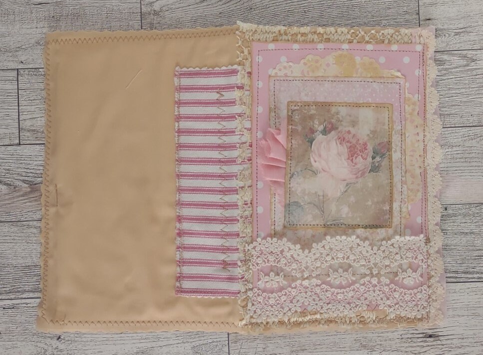 Fabric Soft Junk Journal Cover Only Ready for Your Junk Journal