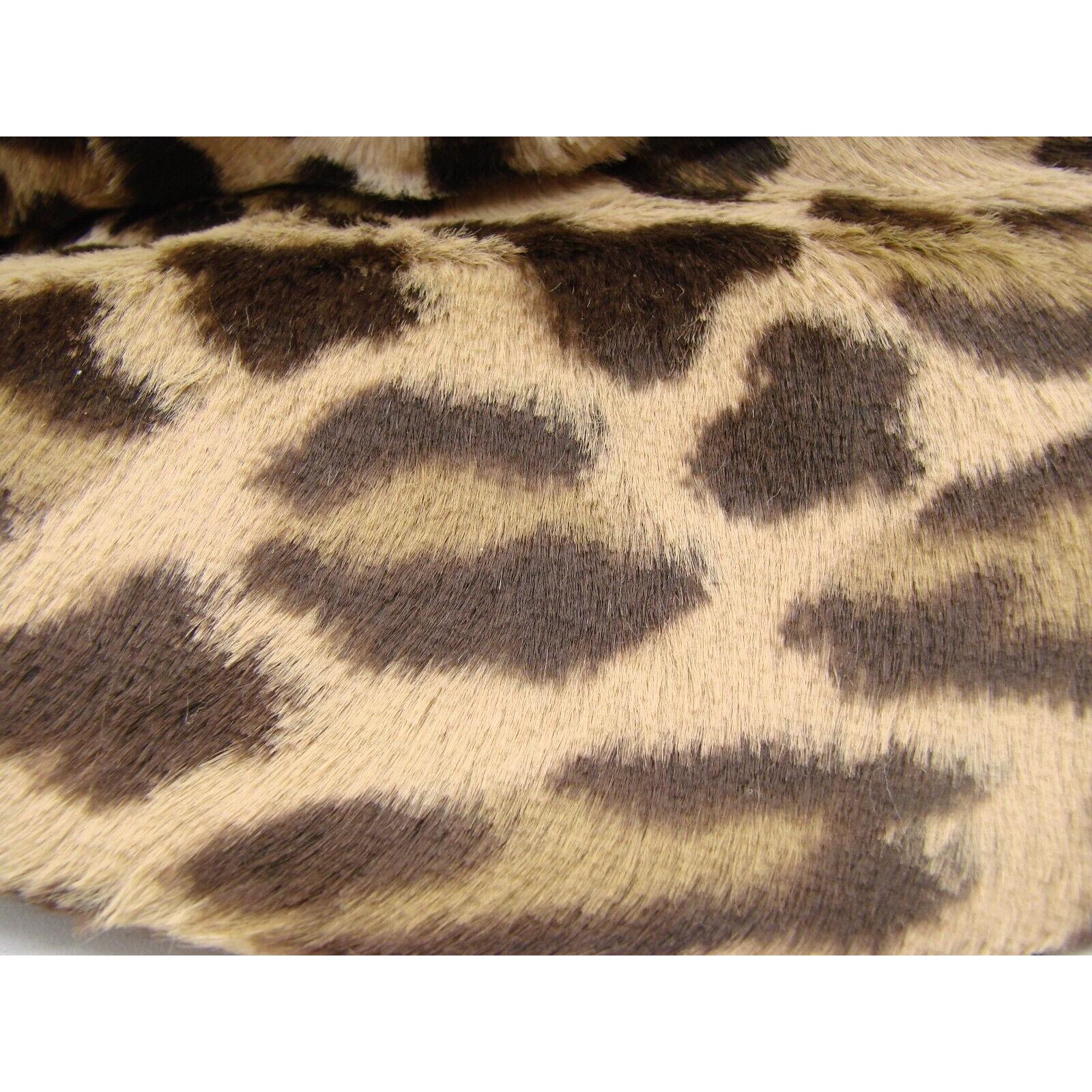 Mr. John Classic Womens Faux Fur Leopard Print Wide Brim Bucket Hat Fuzzy 1960s Frankle Faux Fur Bucket Hat Leopard | Princess Polly main image 4