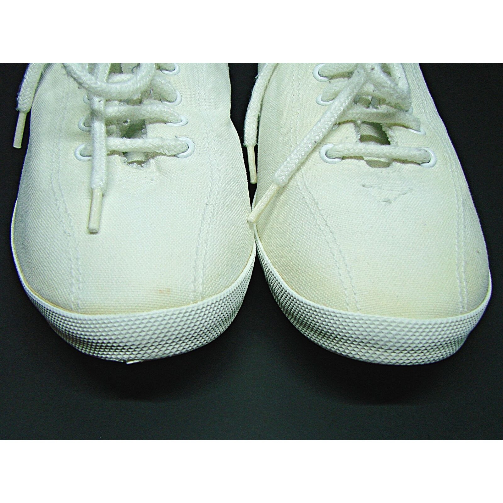 White cloth tennis shoes cheap