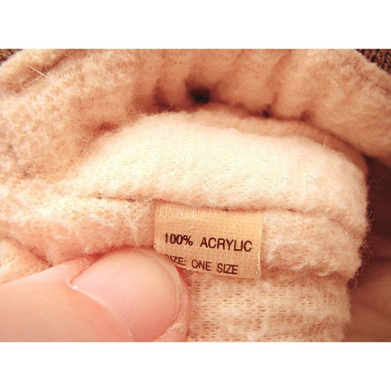 Thinsulate Beanie Thermal Insulated Tan 100% Acry… - image 8