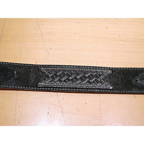 Nocona Leather Belt and 3D Flying Eagle Siskiyou … - image 4