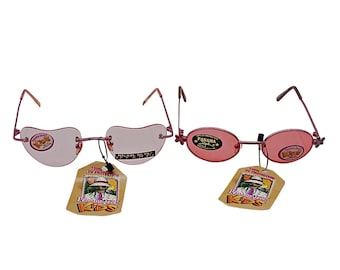 New Set 2 Panama Jack Kids Sunglasses 100% UV Protection Oval Heart Shape Frames