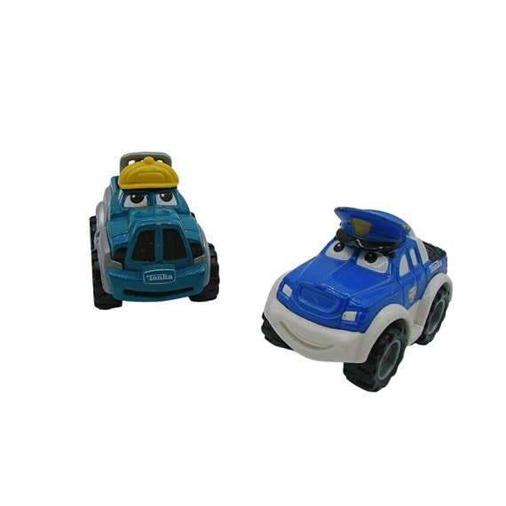 Set 2 Tonka Maisto Lil Chuck and Police Car Chuck and