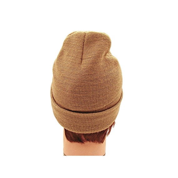 Thinsulate Beanie Thermal Insulated Tan 100% Acry… - image 5