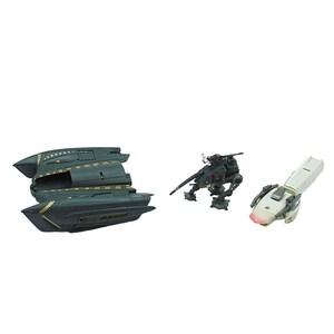 Lot of 3 Star Wars Vehicles Toy Figures Clone General Fighter AT-AP Walker Misc