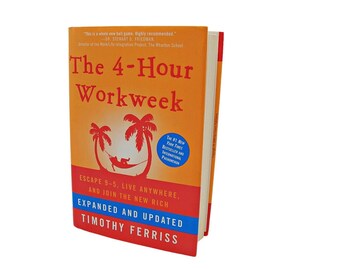 The 4-Hour Workweek Book Expanded Updated Timothy Ferriss Economic Self Help