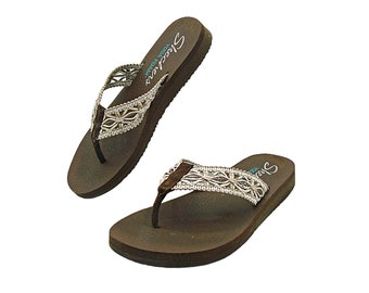 Skechers Meditation Made You Blush Sandal - Free Shipping