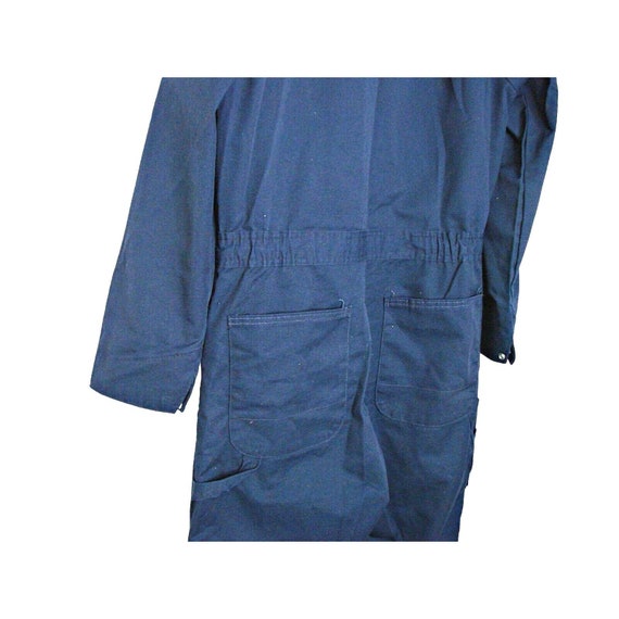 Roebucks Coveralls Mens Size 40T Blue Mechanic Wo… - image 4