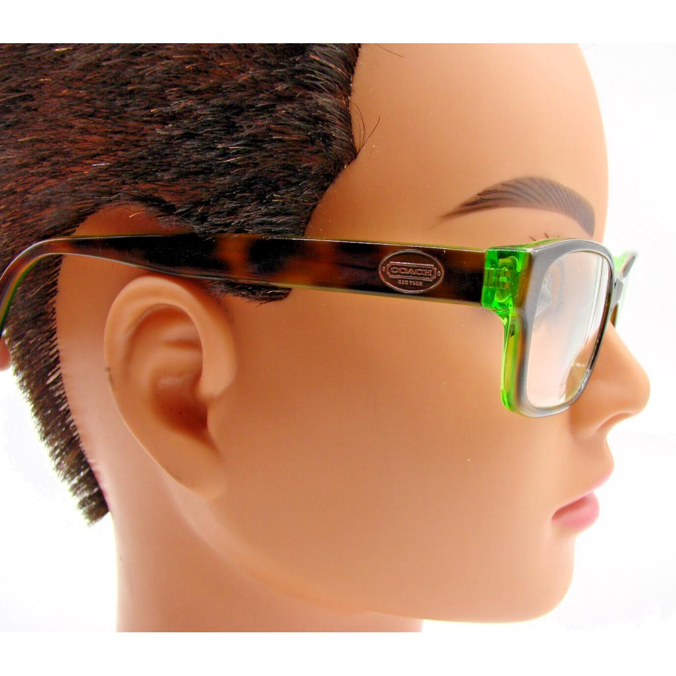 Coach Frames HC6040 Brooklyn 5117 Tortoise Green 50-16-135  display picture 2
