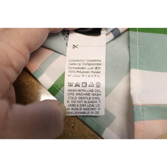 Shein Curve 4XL Geo Print Flutter Sleeve Dress Pe… - image 5