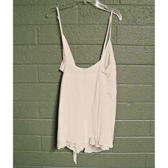 Lulus Womens Size M Camden White Wrap Skort Dress Romper Jumpsuit Boho EJD0761 Etsy