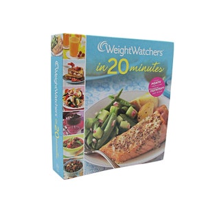 Weight Watchers In 20 Minutes Hardcover Spiral Bound Cooking Recipes Book 2009