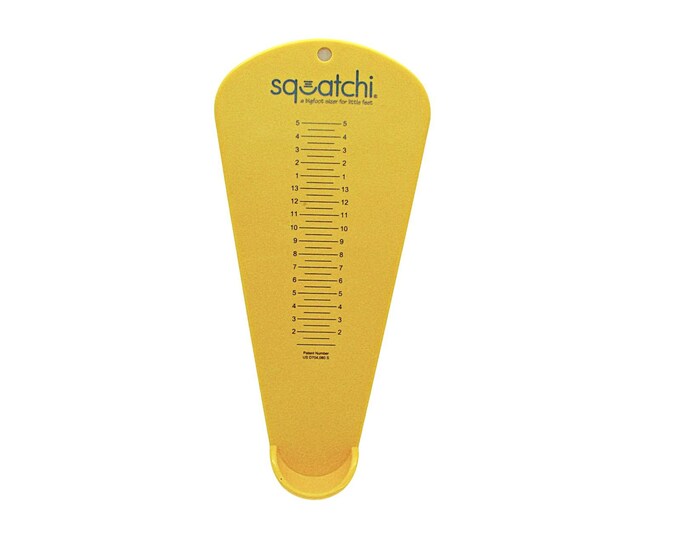 Squatchi A Bigfoot Sizer for Little Feet Kids Foot Sizing Measurement