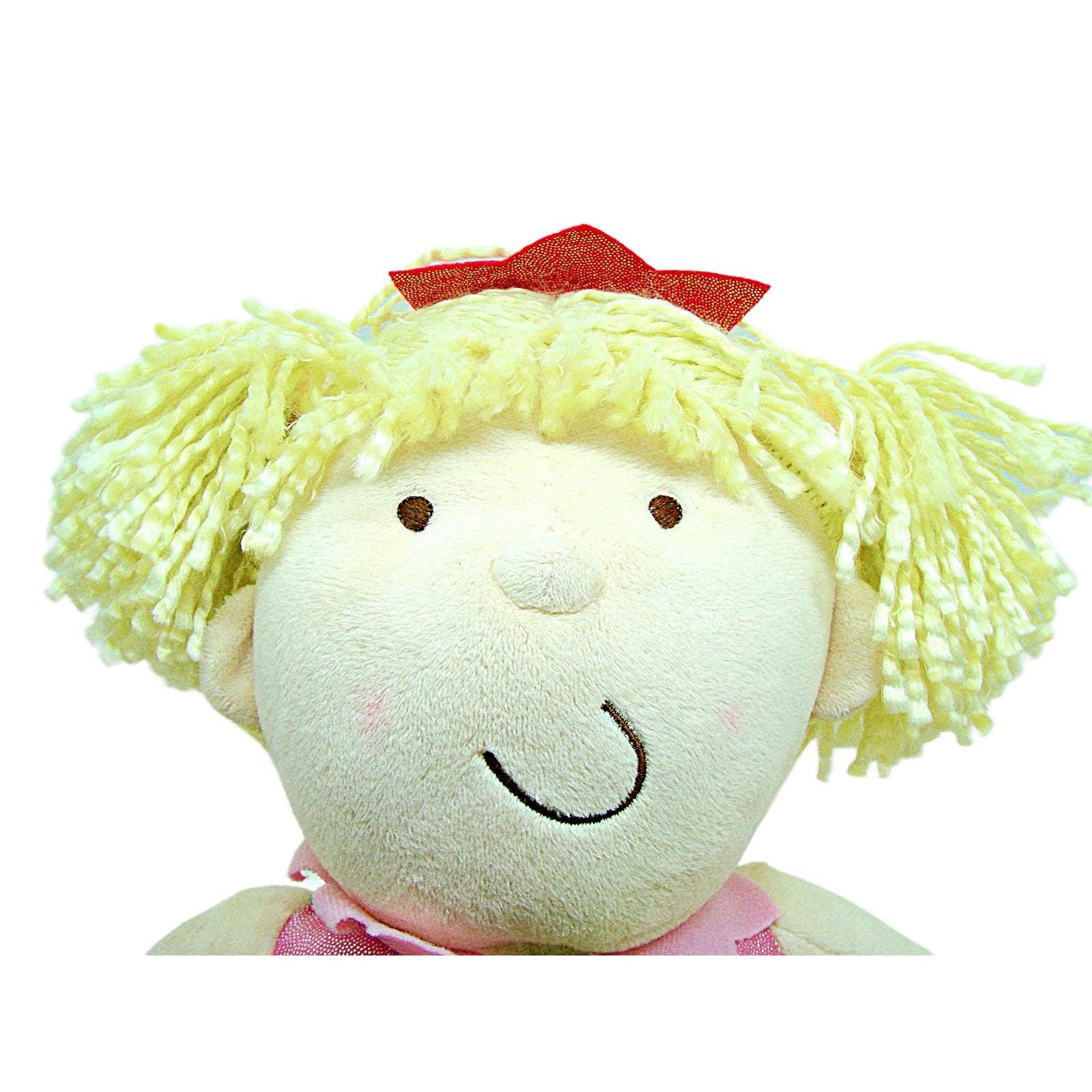 manhattan toy dress up princess The Manhattan Toy Company Pink Stuffed Dress up Princess Doll Plush Dressed  15"