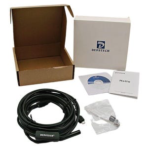 Depstech Endoscope Industrial Inspection Camera Snake 2 Megapixels USB PC Phone