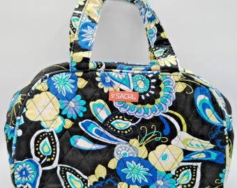 Sachi Insulated Lunch Bag Bright Multicolor Paisley Floral Work School Picnic