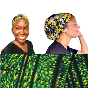Touca esfoliante forrada de cetim com alças, touca esfoliante forrada de cetim, touca cirúrgica de Ancara, touca esfoliante forrada de cetim com turbante de cabeça de Ancara