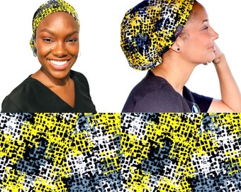 Satingefütterte Scrub Cap