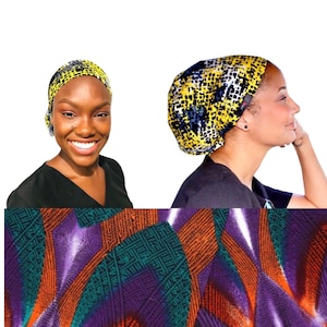 Satingefütterte Scrub Cap