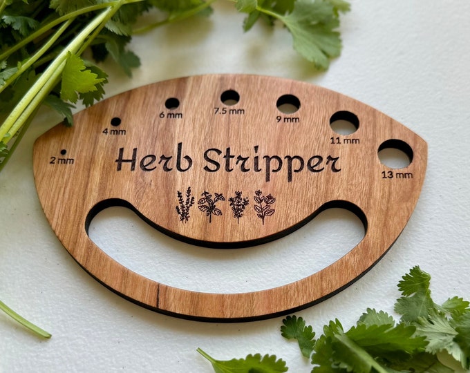 Herb Stripper - Vegetable Leaf Remover - Safe, Simple and Effective
