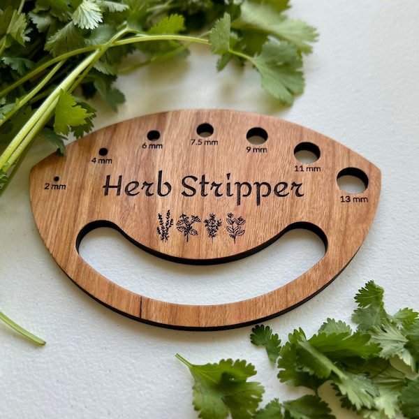 Herb Stripper - Vegetable Leaf Remover - Safe, Simple and Effective