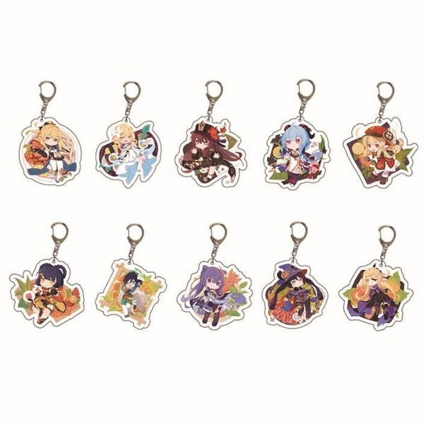 Genshin Mona Charm Etsy